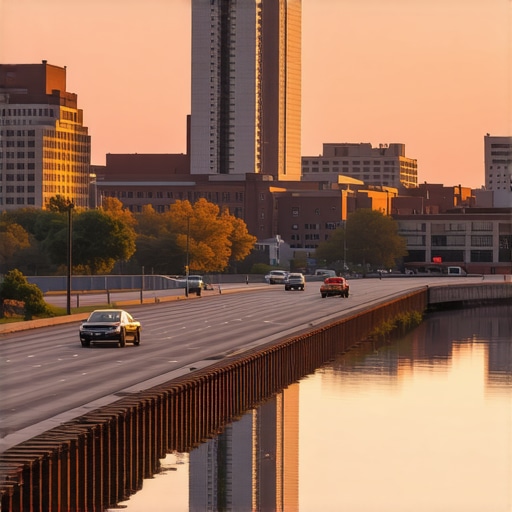 A scenic view of Louisville showing diverse neighborhoods and landmarks