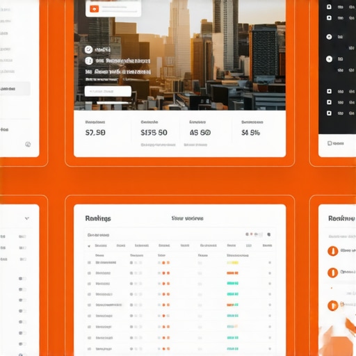 Dashboard displaying local SEO rankings and reviews for Louisville business