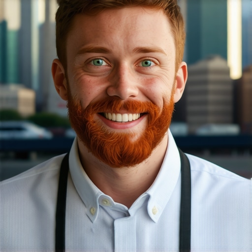 Business owner optimizing Google My Business profile in Louisville